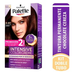 Palette Tinte Permanente Intensive Tubo Chocolate Cereza 5-80