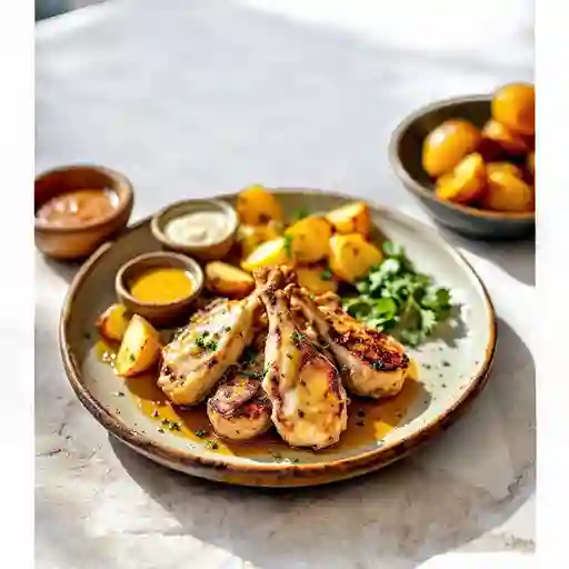 Ala De Pavo En Trozos
