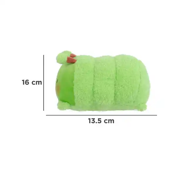 Peluche Mini Family Safari Insectos Bichos Verde Miniso