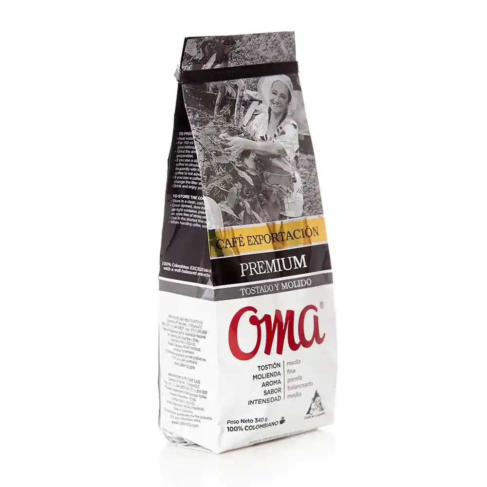 Oma Café Premium Tostado y Molido