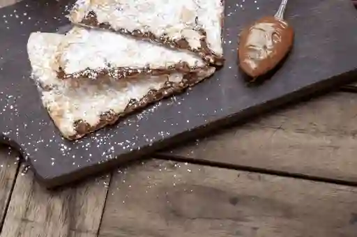 Pizza Mediana con Crema Nutella