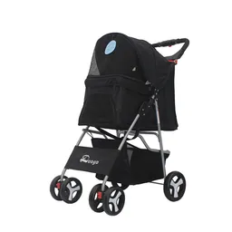 Coche Samuel Para Mascotas Negro 49 x 65 x 110 cm