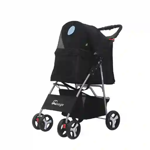 Coche Samuel Para Mascotas Negro 49 x 65 x 110 cm