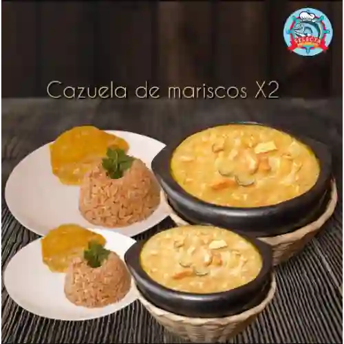 2 Cazuela de Mariscos