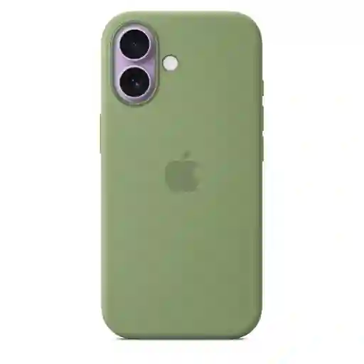Apple Funda Silicón Magsafe Para el iPhone 17 Color Musgo Claro
