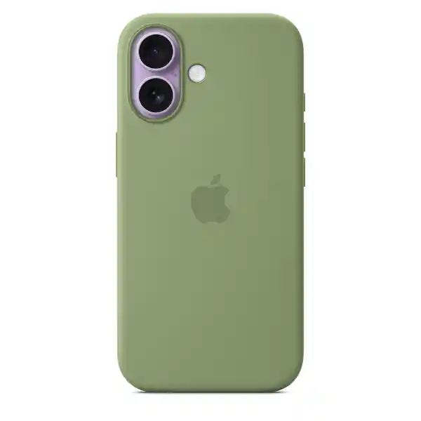Apple Funda Silicón Magsafe Para el iPhone 17 Color Musgo Claro