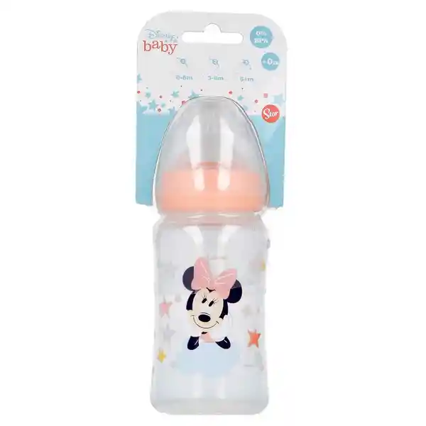 Minnie Biberón Índigo Silicona 8 oz 13102