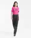 Camiseta Graphic Tee Embellishment Rosado Talla M Chevignon