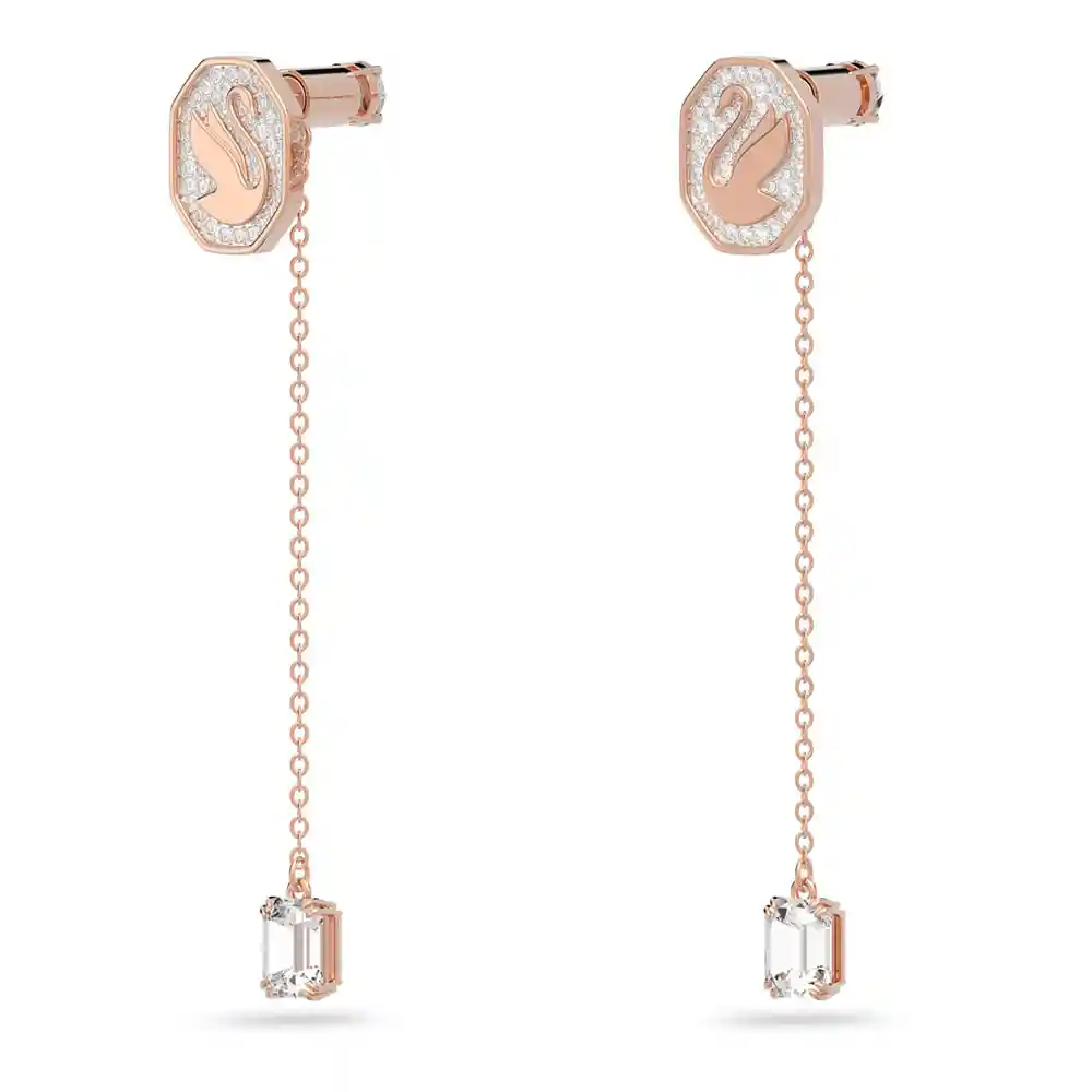 Aretes Signum Rosado 5628569 Swarovski