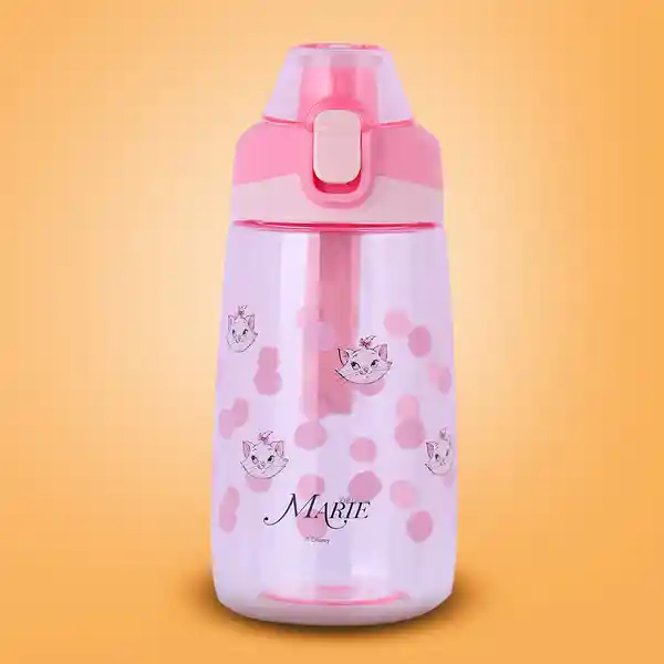 Vaso Plástico de Silicona Serie Disney Marie 500 mL Miniso