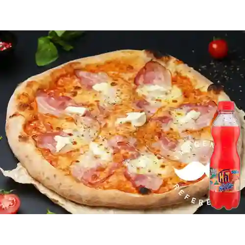 Combo pizza toscana + hit tropical