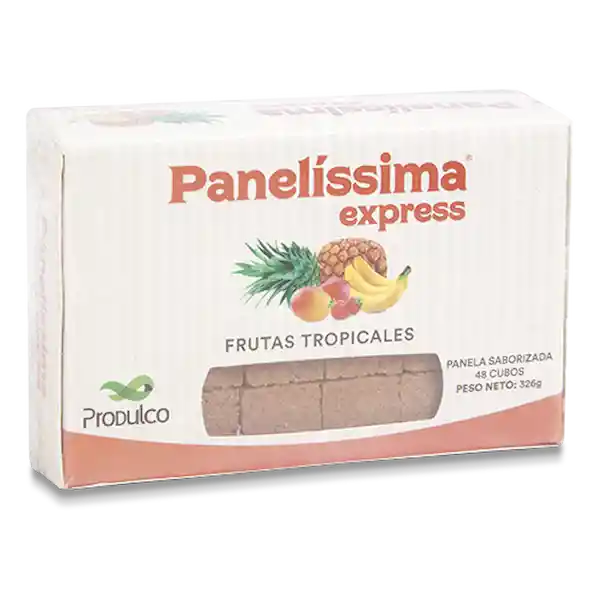 Panelissima Panela Saborizada Frutas Tropicales en Cubos