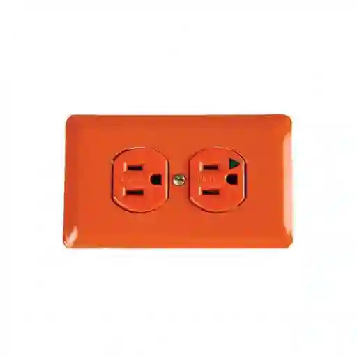 Codelca Toma Doble Polo Tierra Aislado X125V-250V