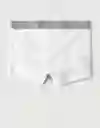 American Eagle Bóxer Clásico en Space Dye Blanco T Medium
