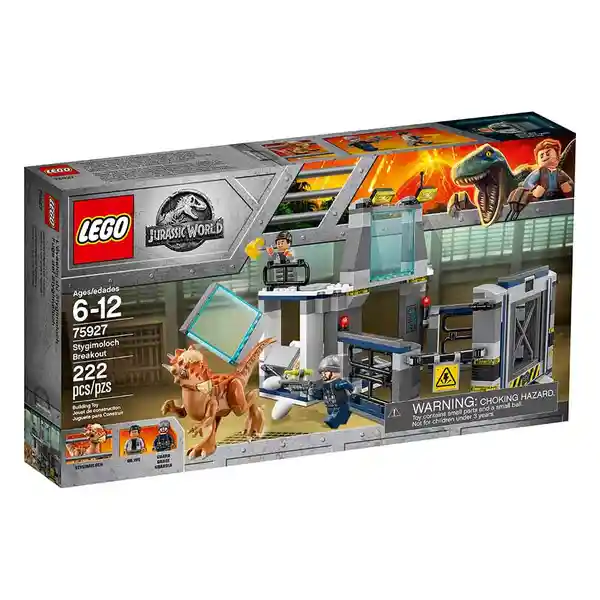 Lego Juego Jurassic World Fuga Del Stygimoloch