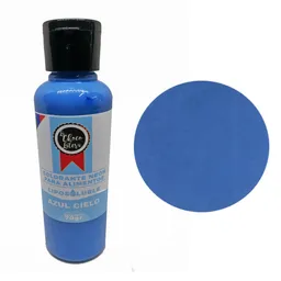 La Chocolatera Colorante Liposoluble Chocolate Azul Cielo 30 Ml