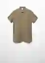 Camiseta Polo Ezequi Khaki Talla XL Hombre Mango