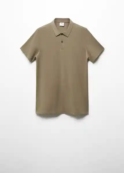 Camiseta Polo Ezequi Khaki Talla XL Hombre Mango