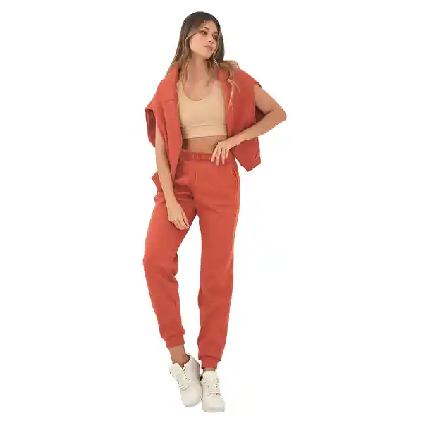 Jogger Simone Terracota Talla M