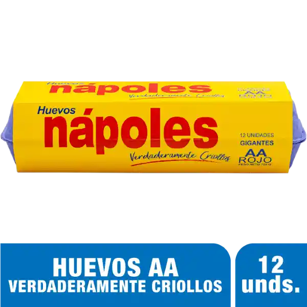 Napoles Huevo Libre de Jaula