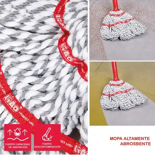Triple Clean Trapero Twist Mopa 130 cm