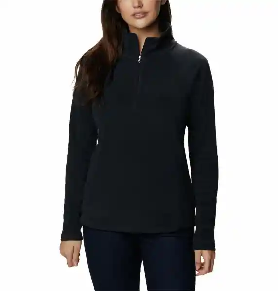 Columbia Chaqueta Glacial Iv 1/2 Zip Mujer Negro XS 1802201010