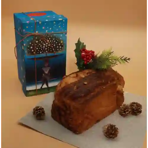 Pan Brioche Chocolate Navidad