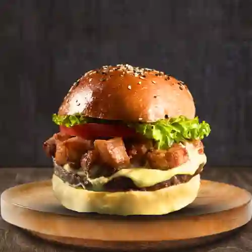 Burguer Chicharrona