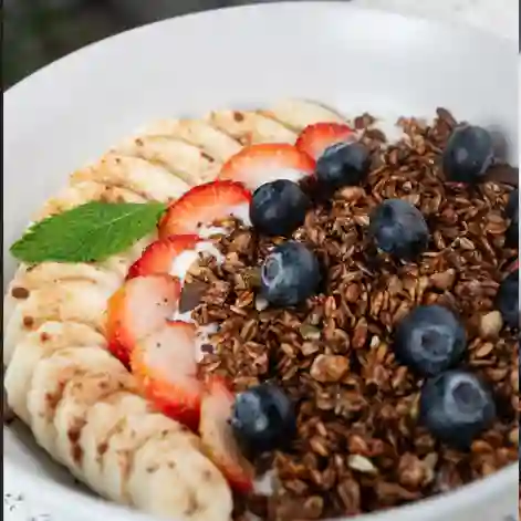 Yogurt y granola asha
