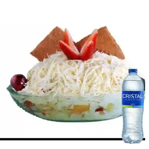 Combo Ensalada Corriente + Agua Cristal