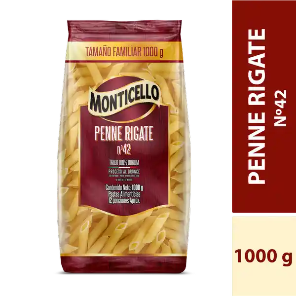 Monticello Pasta Penne Rigate