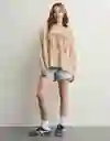 Buzos Mujer Beige Talla Small 2797864 American Eagle