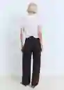 Camiseta Ritapi Blanco Talla M Mujer Mango