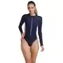 Vestido Baño Manga Larga Sun Vitality Femenino Talla 38 Speedo