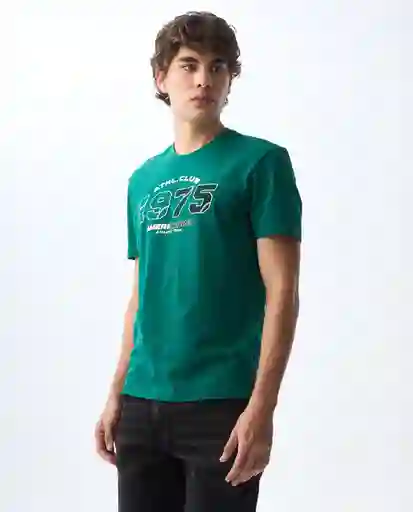Camiseta Hombre Verde Talla M 841G004_VER195420 Americanino