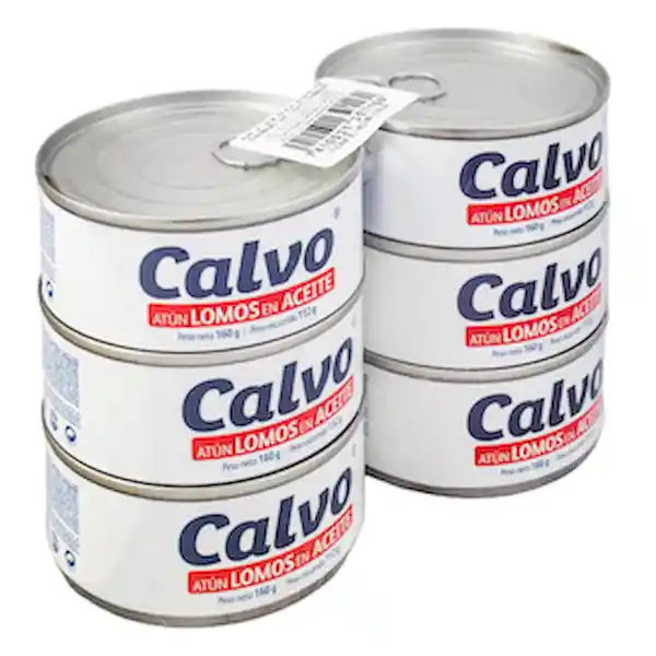 Calvo Atún Lomos en Aceite