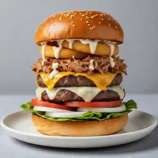 Burger Costilla Pork