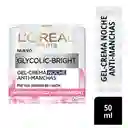 Crema Gel Noche Antimanchas Ácido Glicólico LOréal Paris 50 mL