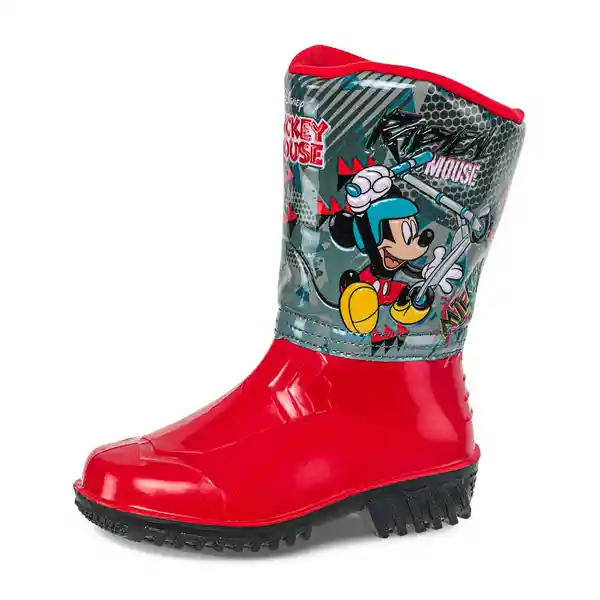 Disney Botas Presley Mickey Niño Negro Talla 23