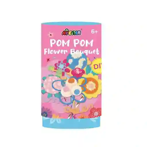 Ramo de Flores Pompom Manualidades Creativas