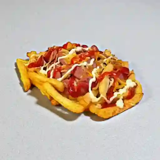 Salchipapa Sencillo