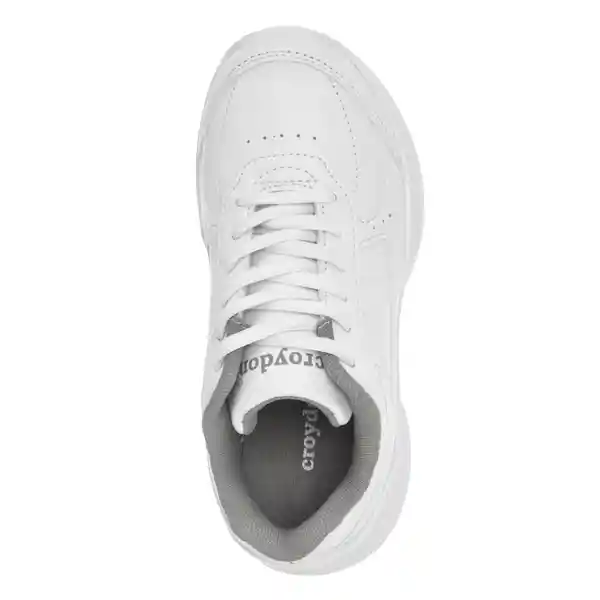 Croydon Tenis Escolares Colegial 10 New Unisex Blanco AO82010-30