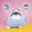 Peluche Mini Pen Pen Mariposa Serie Mini Family Azul Miniso