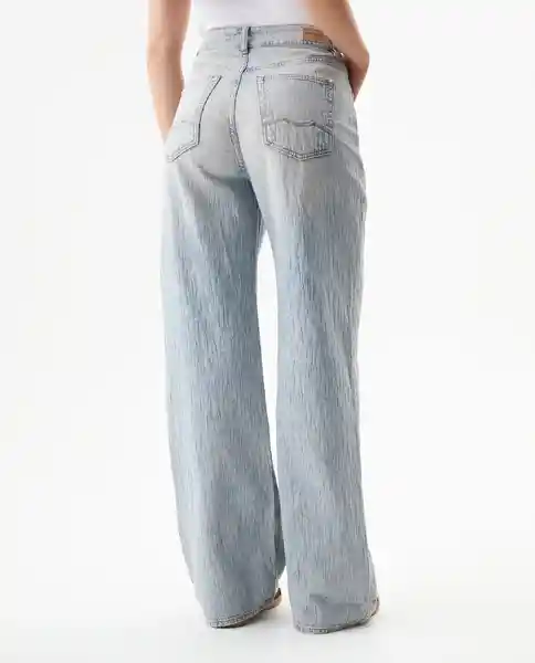 Jean Special Fit Wide Leg Cl Azul Cristalino Claro T 8 Chevignon