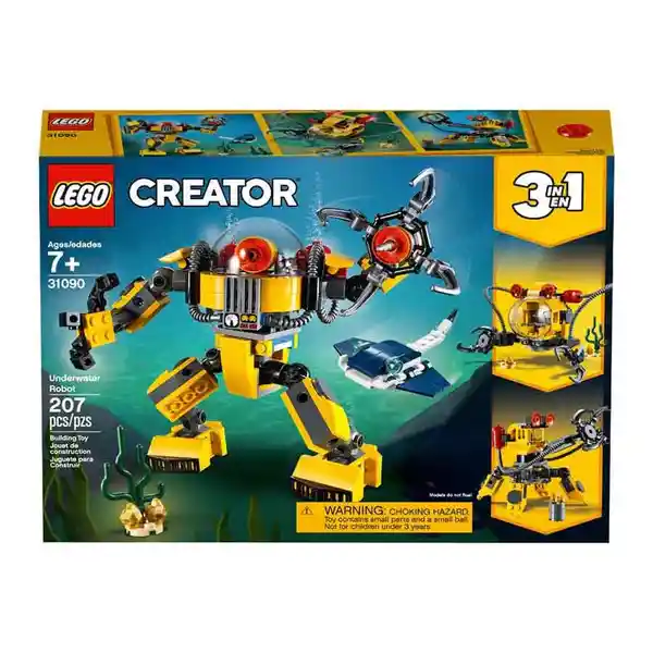 Lego Juego Unisex Cr Robot Submarino