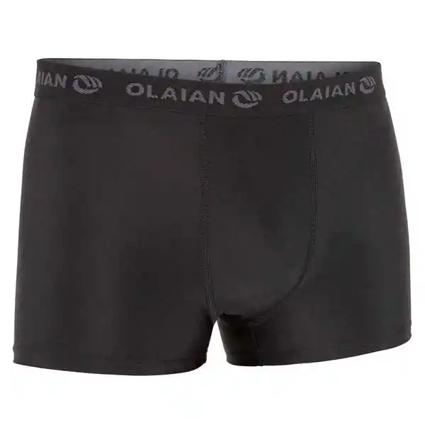 Olaian Bóxer Interior Vestido de Baño Hombre Negro Talla XXL 500
