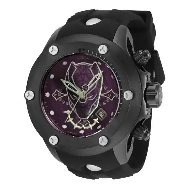 Reloj Marvel Hombre Negro INV36611 Invicta