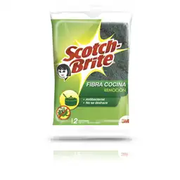   Scotch Brite  Fibra Cocina 2 U 