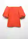 Vestido Tulipa Coral Talla Xl Mujer Mango