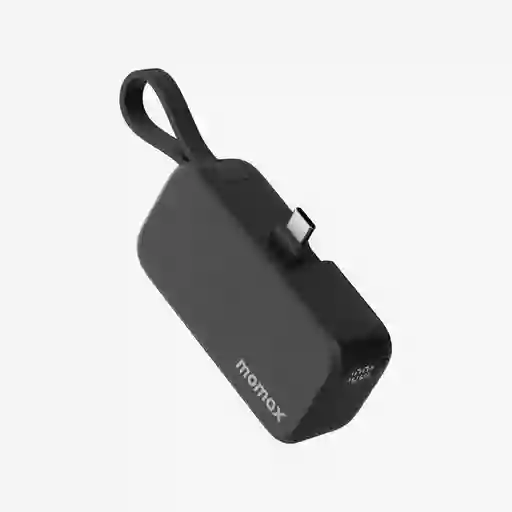 Momax Batería Ligera Mini Usb-C Negro 5000mah